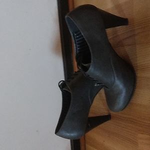 Fergalicious Grey and black heels